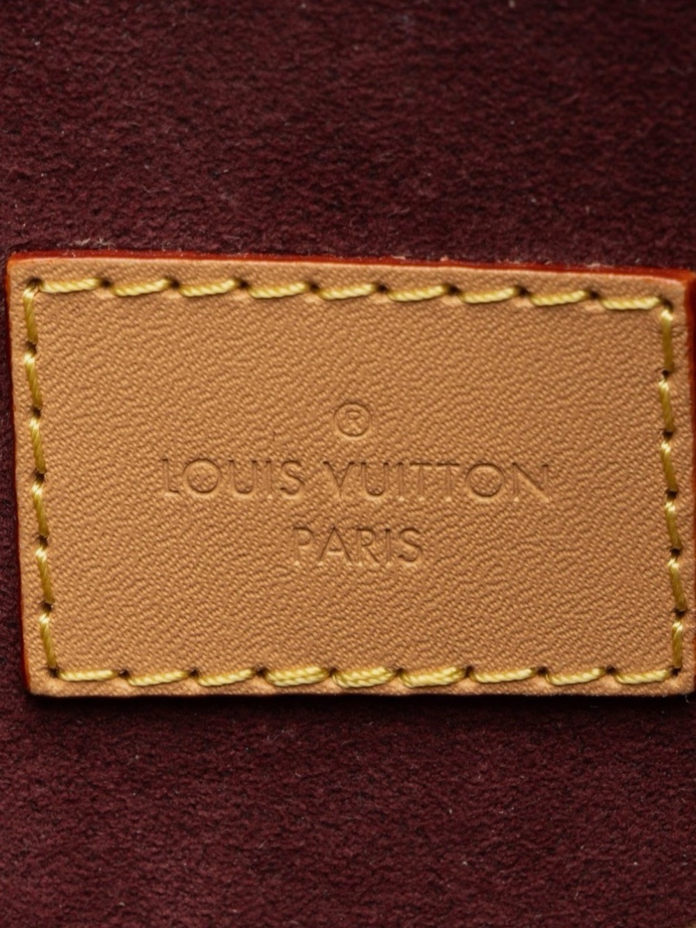 Louis Vuitton Brown Monogram Canvas Wristlet Clutch with Tan Trim - Picture 4 of 5